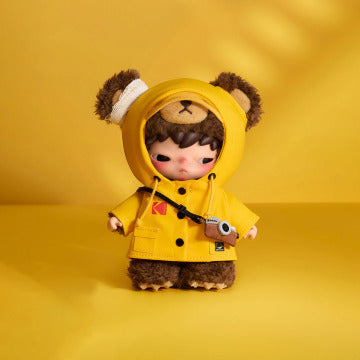 Hirono x Kodak - Click Bear Plush Doll Pendant – Kikay Finds UAE