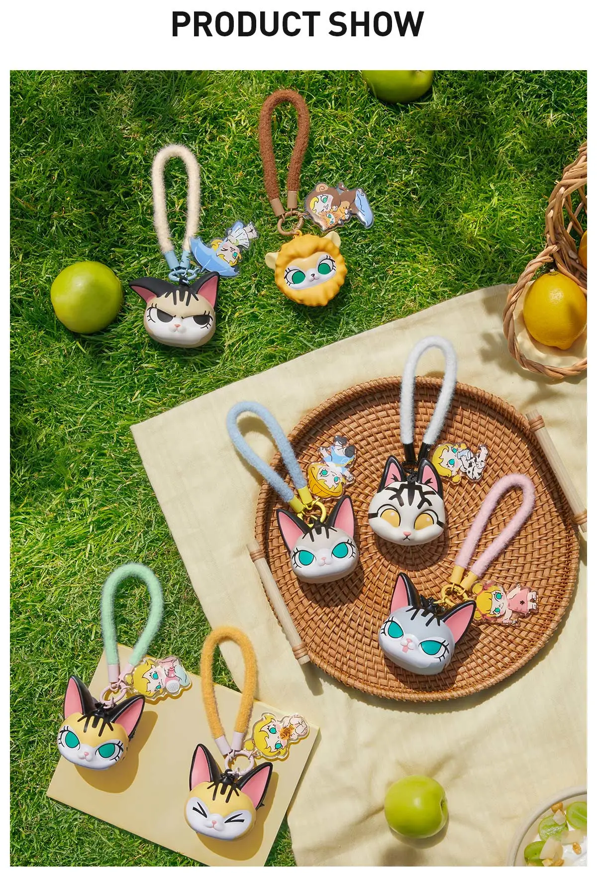 Baby Molly & Baby Tabby - Pinch Pendant Blind Box