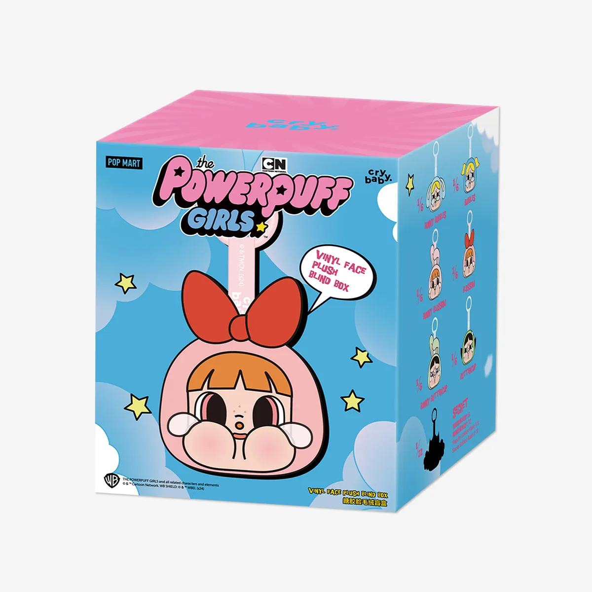 Crybaby x Powerpuff Girls - Vinyl Face Plush Doll Blossom