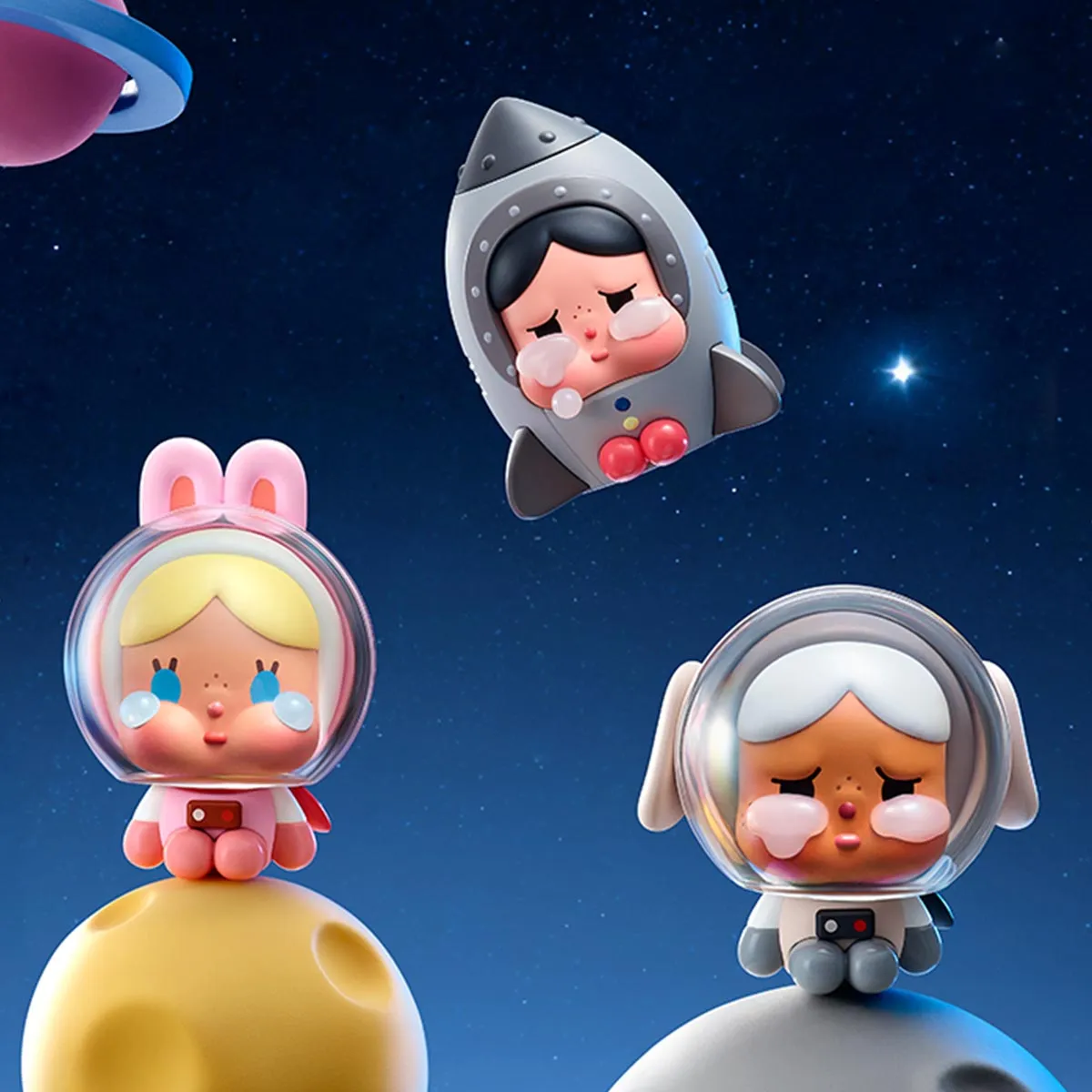 Crybaby - Crying to the Moon Sitting Figures Series