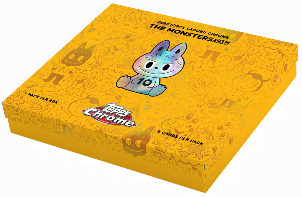 The Monsters - 2025 Topps The Monsters Labubu Chrome Anniversary Hobby Box