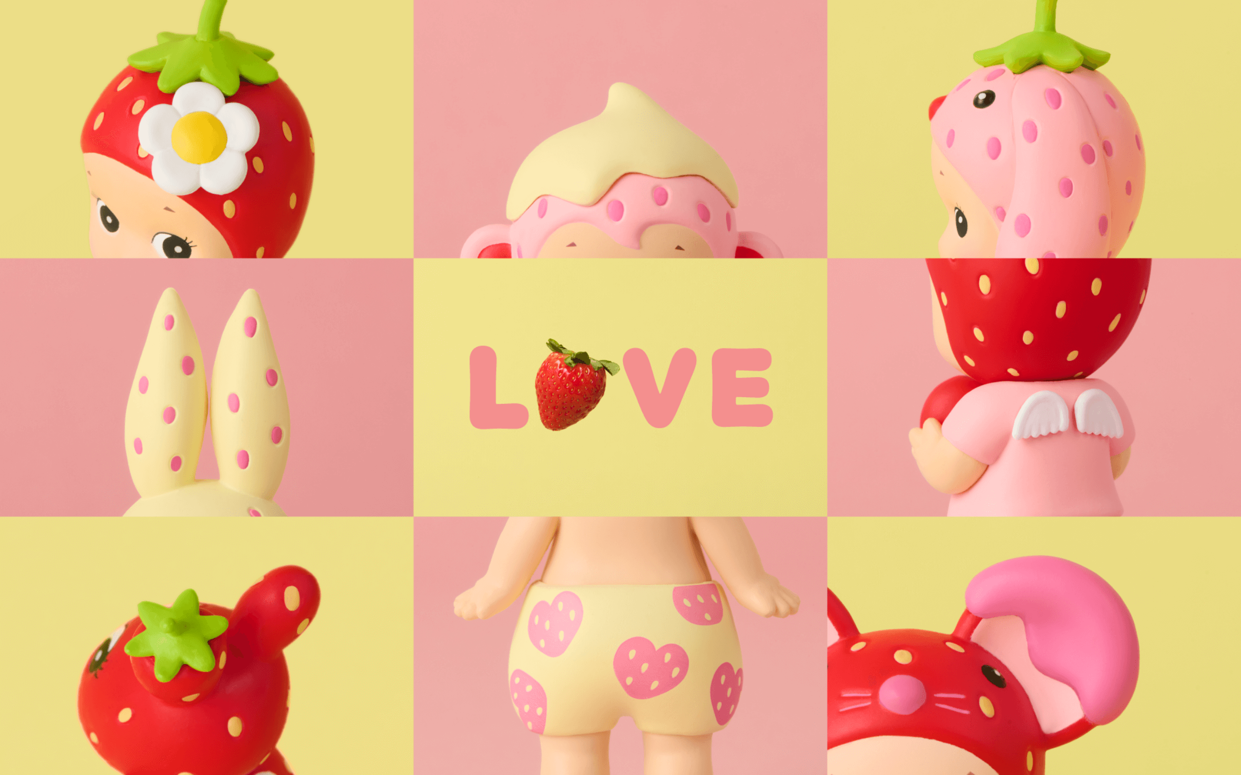Sonny Angel - Strawberry Love Series