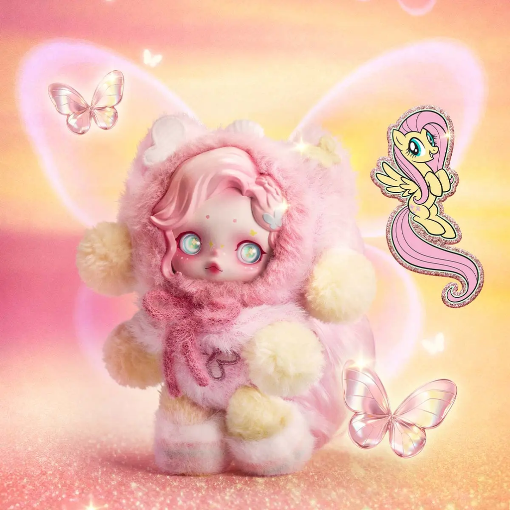 Skullpanda x My Little Pony Plush Pendant