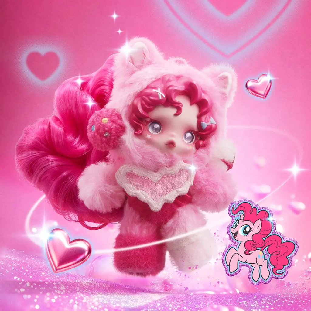 Skullpanda x My Little Pony Plush Pendant