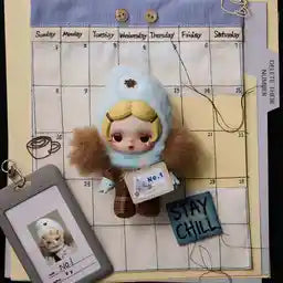 Skullpanda - Off Mode Series Plush Pendant