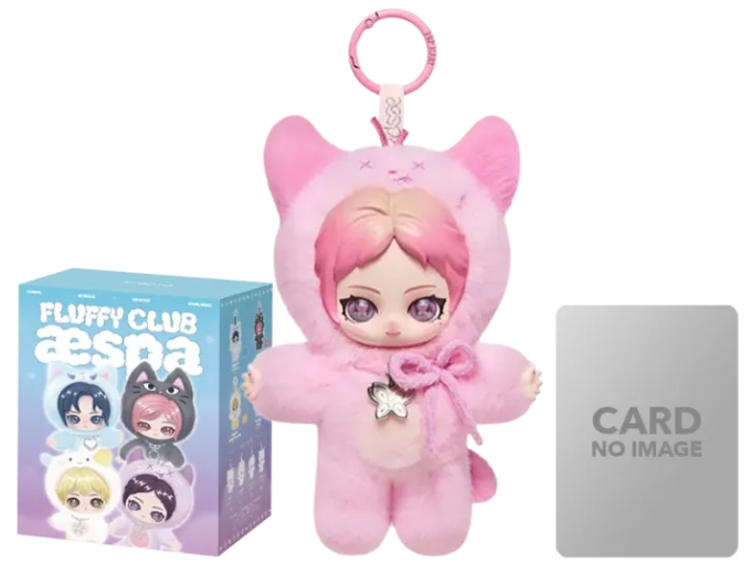 aespa Fluffy Club Series Vinyl Plush Doll Pendant