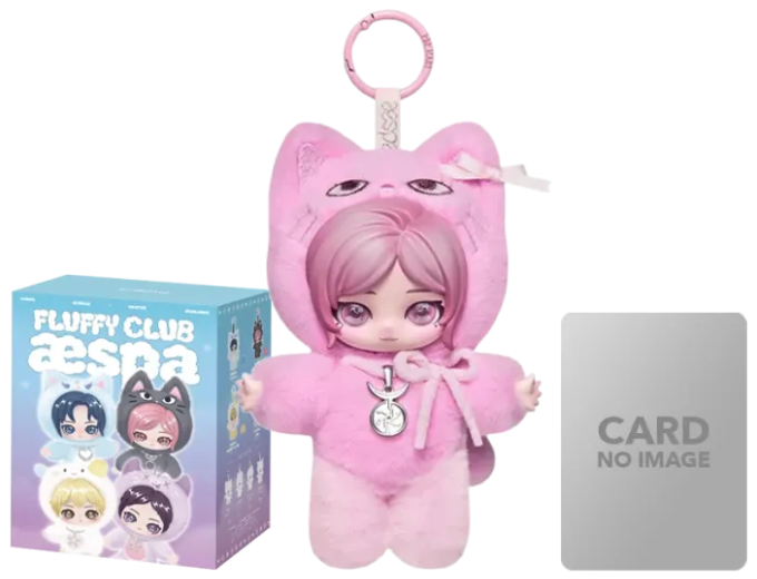 aespa Fluffy Club Series Vinyl Plush Doll Pendant