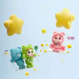 Crybaby x Carebears Series Vinyl Plush Pendant